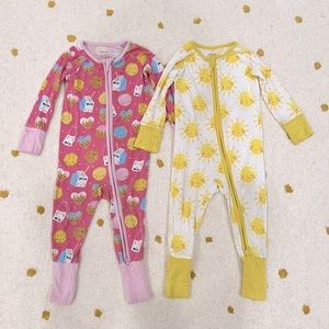 Little Sleepies convertible footie set 6-12m
